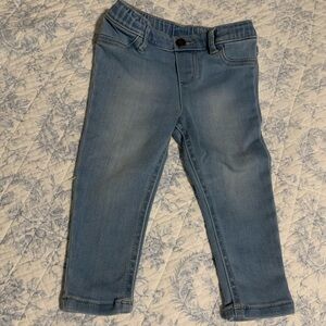 Cute Carter light denim jeans.  2T